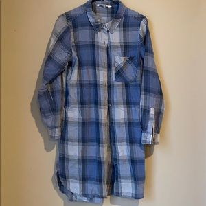 Flannel dress Medium